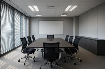 Conference room blinds