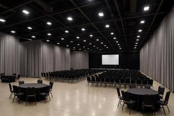 Convention center event curtains project
