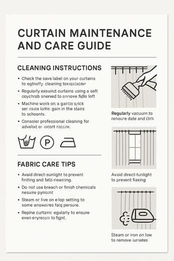 Curtain maintenance training guide