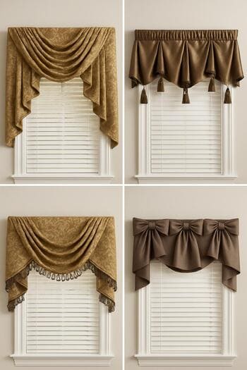 Curtain valances collection