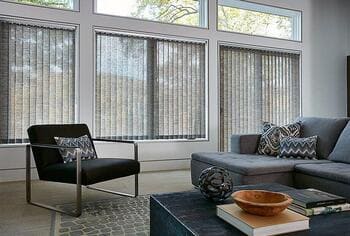 Custom vertical blinds