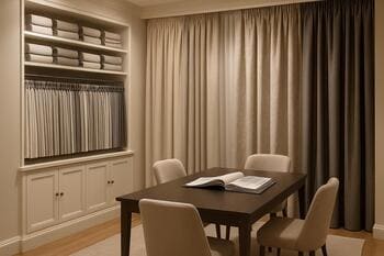 Professional curtain showcase training