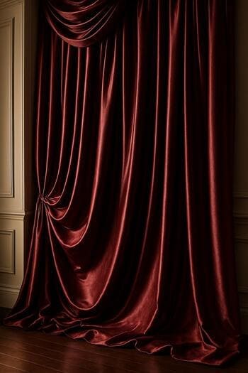 Premium silk curtains